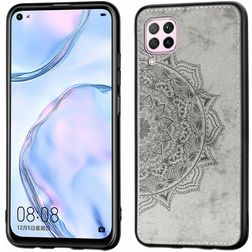 Mobigear Mandala Huawei P40 Lite Hardcase Backcover - Grau