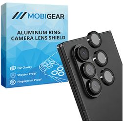 Mobigear Single Samsung Galaxy Z Fold 7 Panzerglas Gehärtetes Glas Kameralinsen Schutz - Hüllenfreundlich - Schwarz