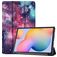 Mobigear Tri-Fold Samsung Galaxy Tab S6 Lite Hülle Klapphülle - Galaxis
