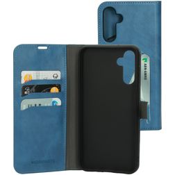 Mobiparts Classic Wallet Samsung Galaxy A14 Hülle Klapphülle Geldbörse - Steel Blue