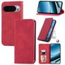 Mobigear Retro Slim Google Pixel 10 Pro XL Hülle Klapphülle Geldbörse - Rot