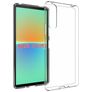 Mobigear Cushion Durchsichtig Sony Xperia 10 V Hülle Flexibles TPU Backcover Stoßfest - Transparent