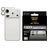 PanzerGlass FENDER iPhone 17 Pro Aluminium Kameraschutz - Hüllenfreundlich - Silber