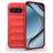 Mobigear Bumpy Google Pixel 10 Pro Hülle Flexibles TPU Backcover - Rot