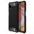 Mobigear Outdoor Samsung Galaxy A12 Hülle Hardcase Backcover Stoßfest - Schwarz