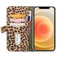Mobilize Gelly Velvet iPhone 12 Pro Hülle Abnehmbare 2in1 Clutch - Leopard