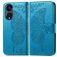 Mobigear Butterfly OPPO Reno 8T 5G Hülle Klapphülle Geldbörse - Blau