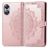 Mobigear Mandala OPPO A17 Hülle Klapphülle Geldbörse - Roségold