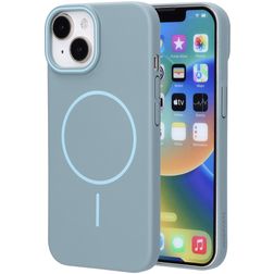Mobiparts Slim Line iPhone 15 MagSafe Hardcase Backcover - Sage Green