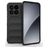 Mobigear Bumpy Xiaomi 15 Hülle Flexibles TPU Backcover - Schwarz