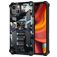 Mobigear Armor Stand iPhone 13 Hülle Hardcase Backcover Stoßfest mit Ständer - Marineblau