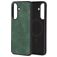 Mobiparts Classic Samsung Galaxy A37 MagSafe TPU / Kunstleder Backcover - Emerald Green