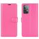 Mobigear Classic Samsung Galaxy A52s 5G Hülle Klapphülle Geldbörse - Magenta