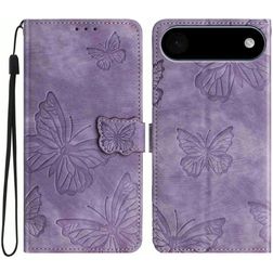 Mobigear Butterfly iPhone Air Klapphülle Portemonnaie - Lila