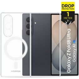 Mobilize Naked Protection Durchsichtig Samsung Galaxy Z Fold 8 MagSafe Hülle Hardcase Backcover Stoßfest - Transparent