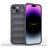 Mobigear Bumpy iPhone 15 Plus Hülle Flexibles TPU Backcover - Charcoal