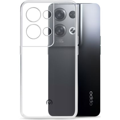 Mobilize Gelly Transparent OPPO Reno 8 TPU (flexibel) Backcover - Transparent