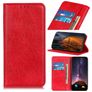 Mobigear Classic Elegance iPhone 12 Mini Hülle Klapphülle Geldbörse - Rot