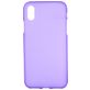Mobigear Colors iPhone XS Max Hülle Flexibles TPU Backcover - Lila