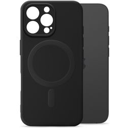 My Style Protective Flex iPhone 16 Pro MagSafe Hülle Flexibles TPU Backcover - Schwarz