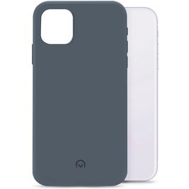 Mobilize Rubber Gelly iPhone 11 Hülle Flexibles TPU Backcover - Matt Blue