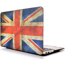 Mobigear Design MacBook Air 13 Zoll (2010-2019) Hardshell Hülle Laptop Cover MacBook Case - UK Flag - Modell A1369 / A1466
