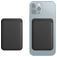 Mobigear Wallet Kartenhalter - 3 Karten - MagSafe-kompatibel - Schwarz