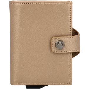 Valenta Card Case Plus Kartenetui - 8 Karten - Metallic Sand