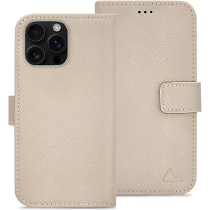 My Style Flex Wallet iPhone 16 Pro Max Klapphülle Portemonnaie - Warm Taupe
