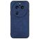 Mobigear Fabric OPPO Find X6 Pro Hülle Hardcase Backcover - Blau