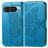 Mobigear Butterfly Google Pixel 10 Pro Hülle Klapphülle Geldbörse - Blau