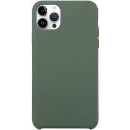 Mobigear Rubber Touch iPhone 15 Pro Silikon Hülle Backcover - Grün
