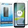 Mobigear Premium Motorola Moto E13 Panzerglas Gehärtetes Glas Displayschutz - Hüllenfreundlich - Schwarz