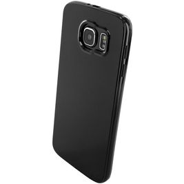 Mobiparts Classic Samsung Galaxy S6 Hülle Flexibles TPU Backcover - Schwarz