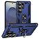 Mobigear Armor ring Samsung Galaxy S26 Ultra Hülle Hardcase Backcover Stoßfest mit Ringhalter - Blau