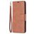 Mobigear Excellent Nokia 1.4 Hülle Klapphülle Geldbörse - Cognac