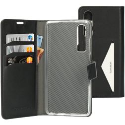 Mobiparts Classic Wallet Huawei P30 Hülle Klapphülle Geldbörse - Schwarz