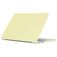 Mobigear Cream Matte MacBook Pro 16 Zoll (2021-2026) Hardcase Hülle MacBook Case - Gelb - Model A2485 / A2780 / A2991 / A3186 / A3428 / A3429
