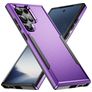 Mobigear Heavy Armor Samsung Galaxy S24 Ultra Hülle Hardcase Backcover Stoßfest - Lila