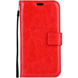 Mobigear Wallet Samsung Galaxy A5 (2017) Hülle Klapphülle Geldbörse - Rot