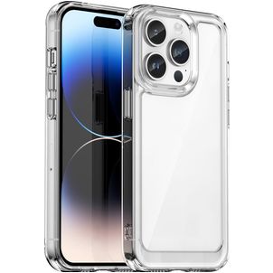 Mobigear Crystal Durchsichtig iPhone 15 Pro Max Hülle Hardcase Backcover - Transparent
