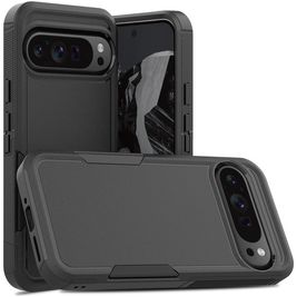 Mobigear Heavy Armor Google Pixel 9 Pro XL Hülle Hardcase Backcover Stoßfest - Schwarz