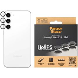 PanzerGlass Hoops Samsung Galaxy S23 FE Gehärtetes Glas Kameralinsen Schutz - Hüllenfreundlich