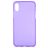 Mobigear Colors iPhone XS Max Hülle Flexibles TPU Backcover - Lila