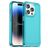 Mobigear Crystal iPhone 15 Pro Hülle Flexibles TPU Backcover - Blau
