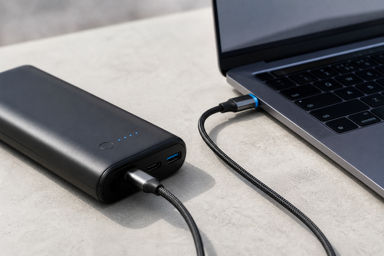 Kann man einen Laptop mit Powerbank aufladen?