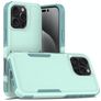 Mobigear Heavy Armor iPhone 16 Pro Max Hülle Hardcase Backcover Stoßfest - Grün