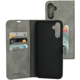 Mobiparts Classic Wallet Samsung Galaxy A14 Hülle Klapphülle Geldbörse - Granite Grey