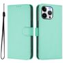 Mobigear Urban Wallet iPhone 16 Pro Max Hülle Klapphülle Geldbörse - Grün