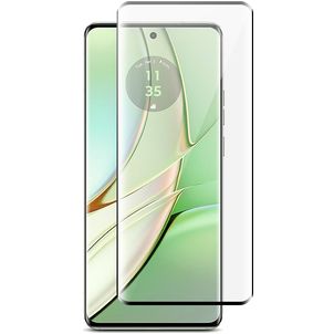 Mobigear Premium Motorola Edge 40 Panzerglas Gehärtetes Glas Displayschutz - Hüllenfreundlich - Schwarz